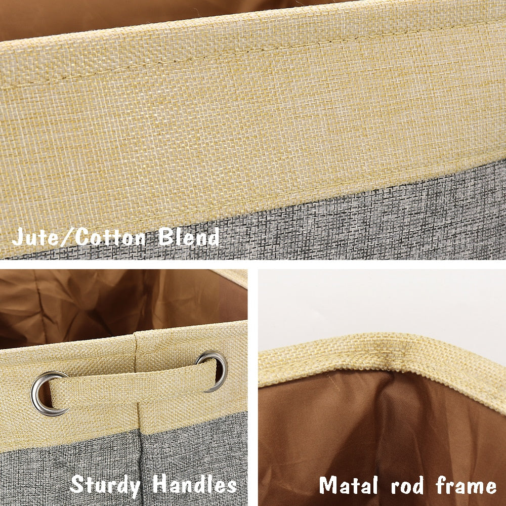 Personalisierter Aufbewahrungskorb für Hundespielzeug aus Nylon-Canvas