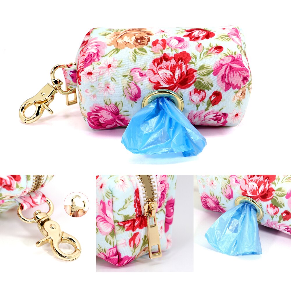 Personalisiertes Halsband Gravur Leine Name Telefonnummer Beuteltasche