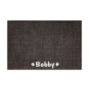 personalisierte Futternapf Matte Antirutschmatte Basic Line