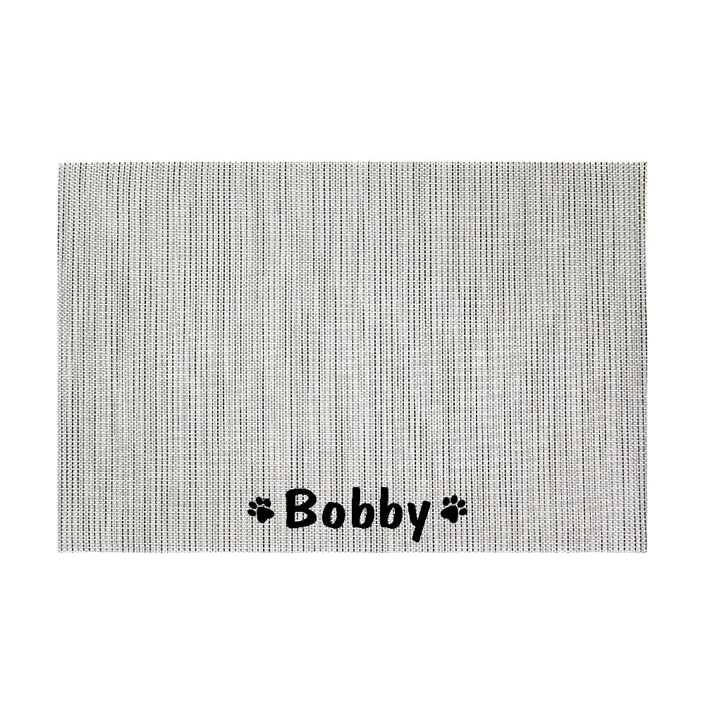 personalisierte Futternapf Matte Antirutschmatte Basic Line