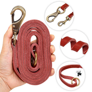 hochwertiges Lederhalsband für alle Hunderassen