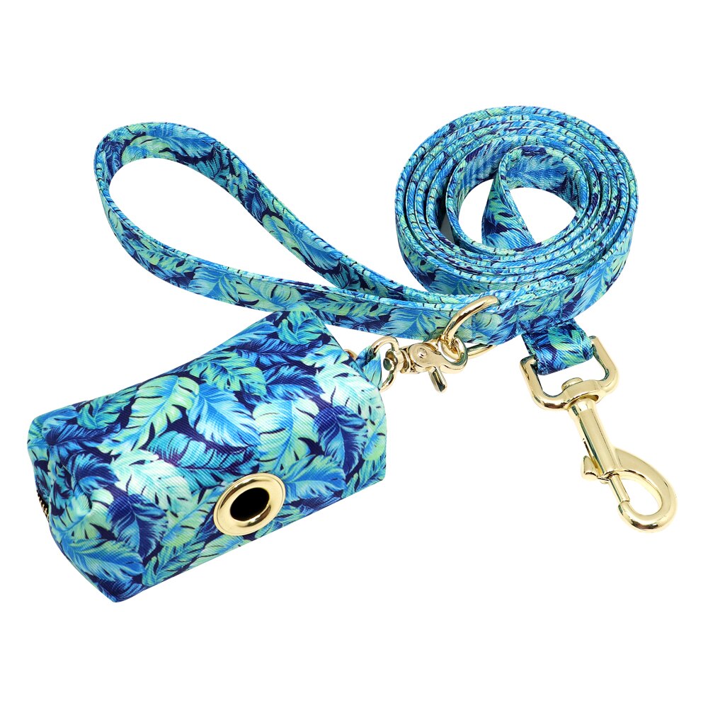 Personalisiertes Halsband Gravur Leine Name Telefonnummer Beuteltasche