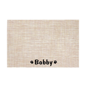 personalisierte Futternapf Matte Antirutschmatte Basic Line