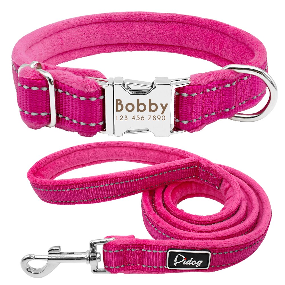 Hundehalsband gepolstert Fleece