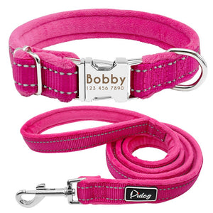 Hundehalsband gepolstert Fleece