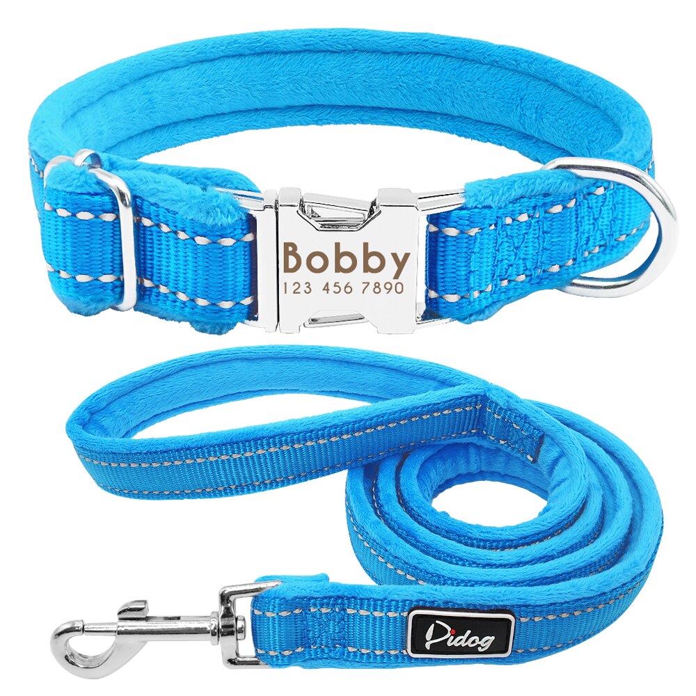 Hundehalsband gepolstert Fleece