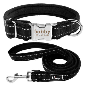Hundehalsband gepolstert Fleece
