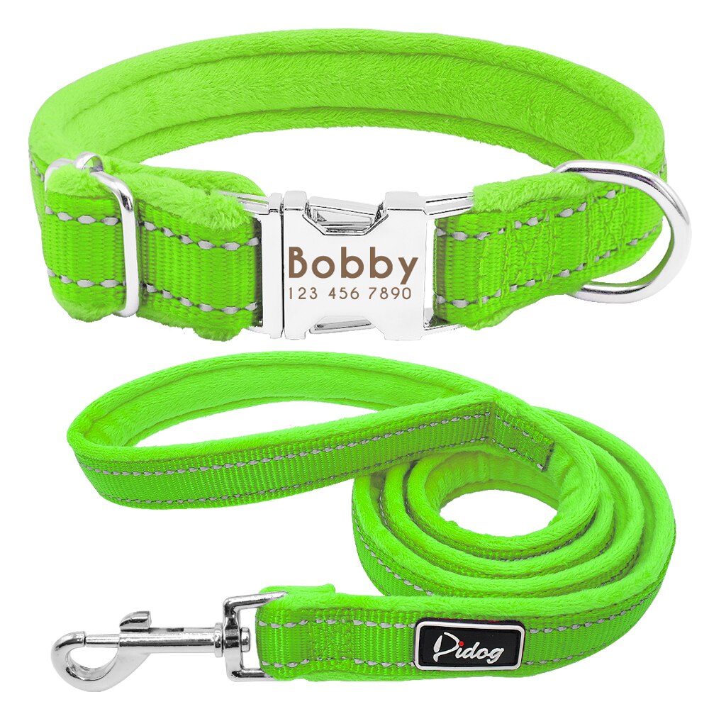 Hundehalsband gepolstert Fleece