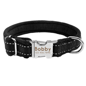 Hundehalsband gepolstert Fleece