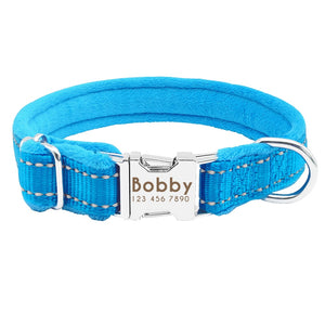 Hundehalsband gepolstert Fleece