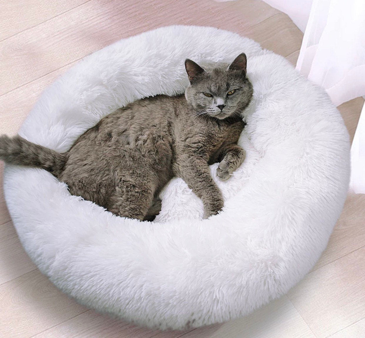 Hundekissen Katzenkissen Hundebett Plüsch weich flauschig fleece rutschfest