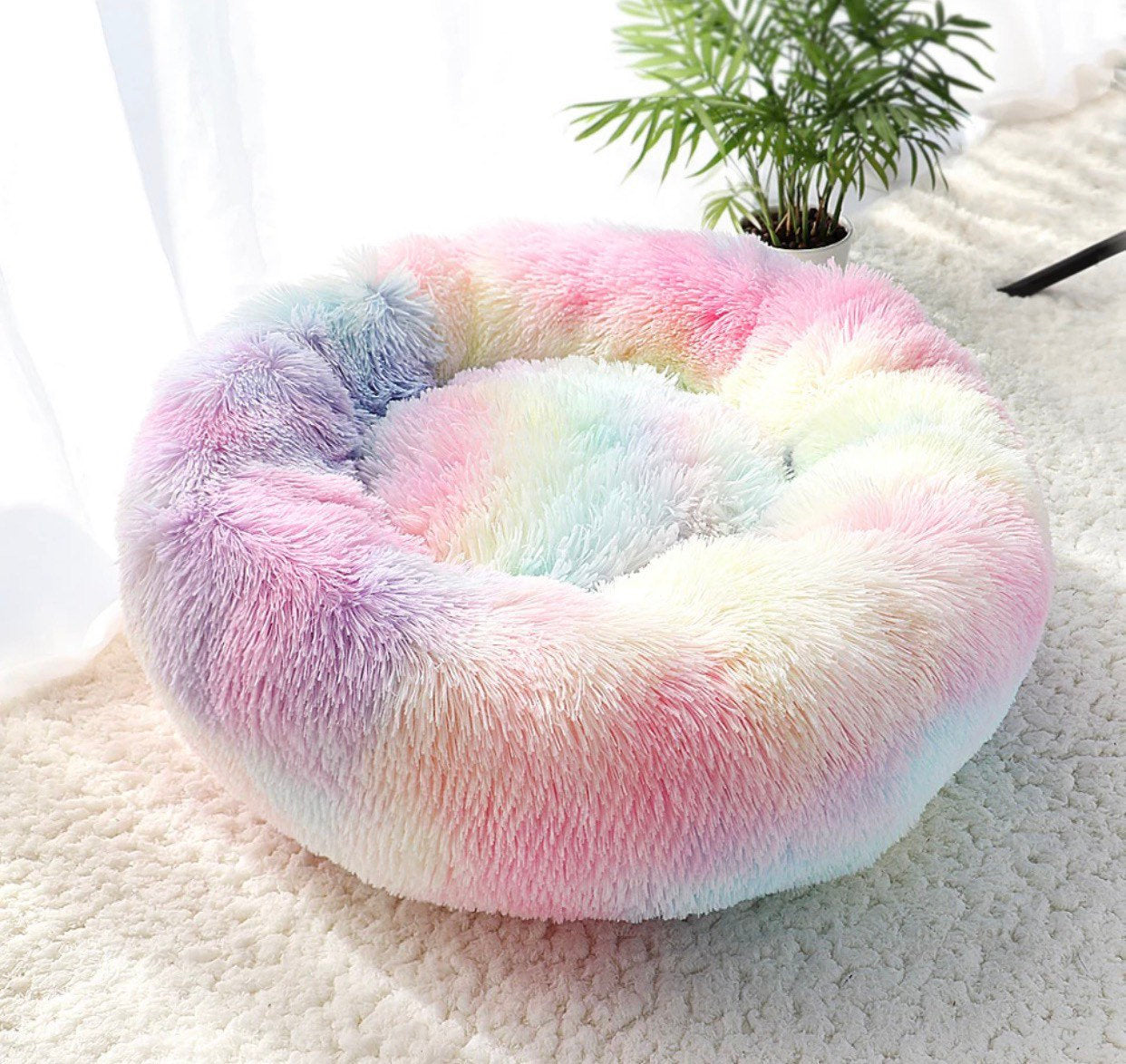 Hundekissen Katzenkissen Hundebett Plüsch weich flauschig fleece rutschfest