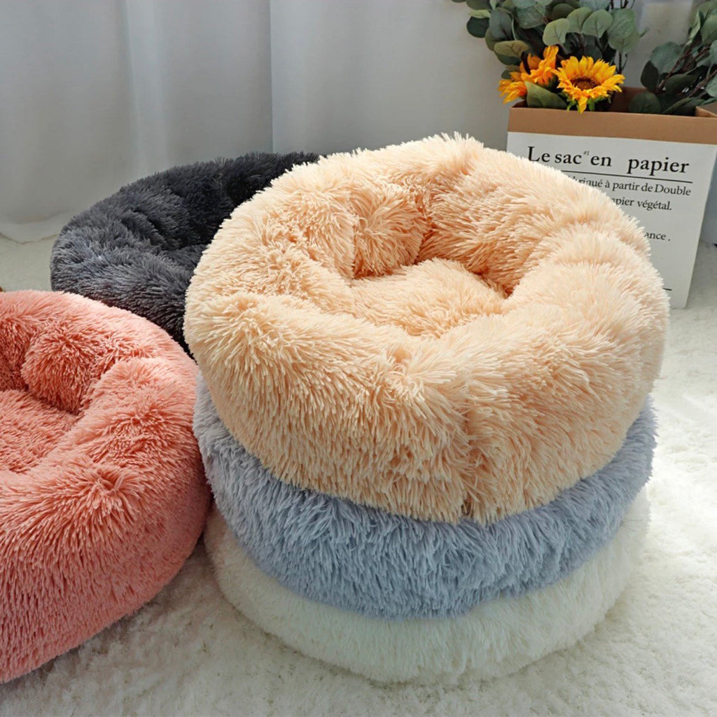 Hundekissen Katzenkissen Hundebett Plüsch weich flauschig fleece rutschfest