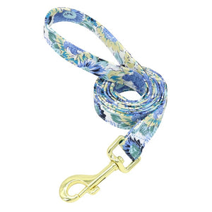 personalisiertes Nylon Hundehalsband Leinen Set